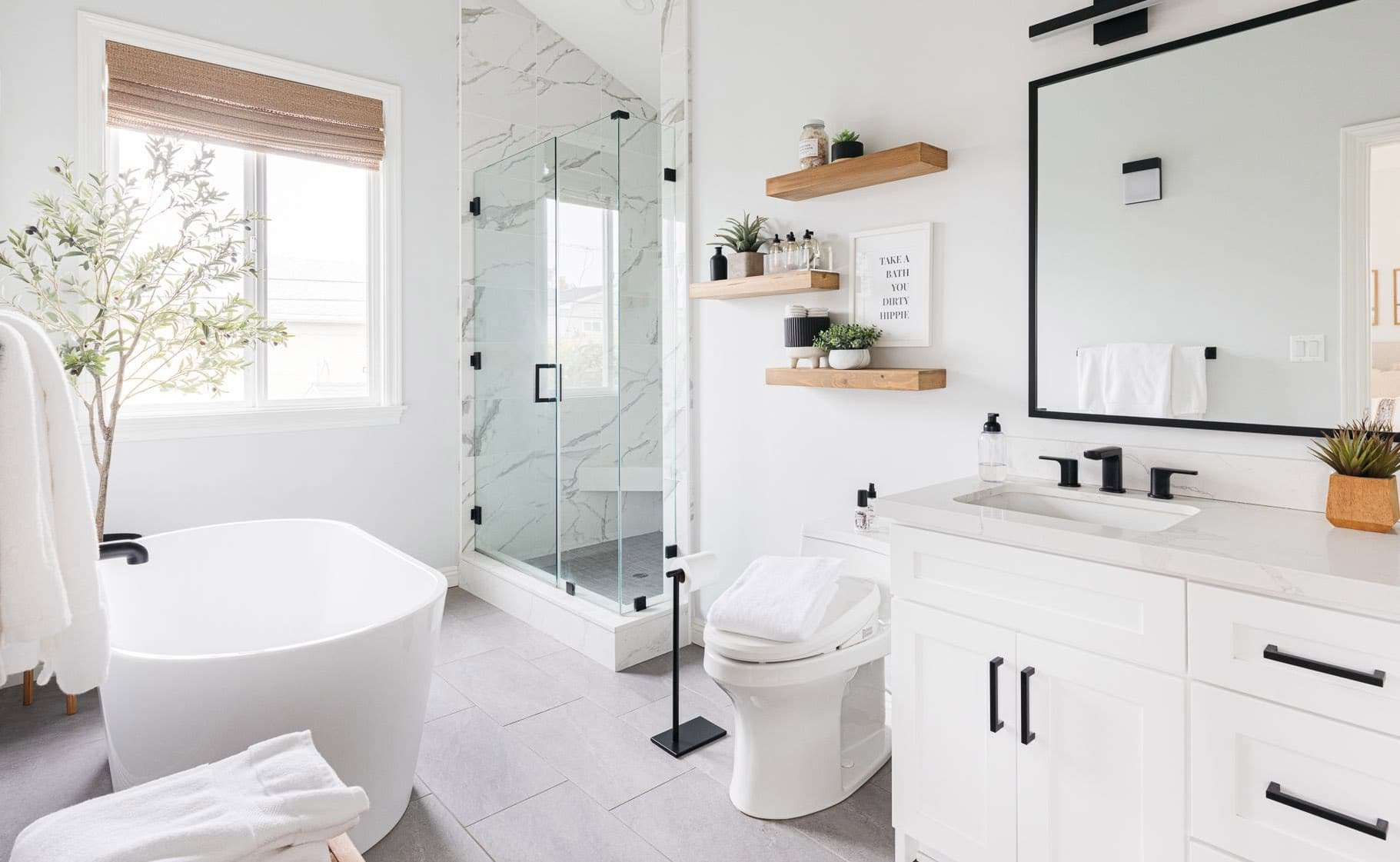 Master bathroom remodeling in San Diego